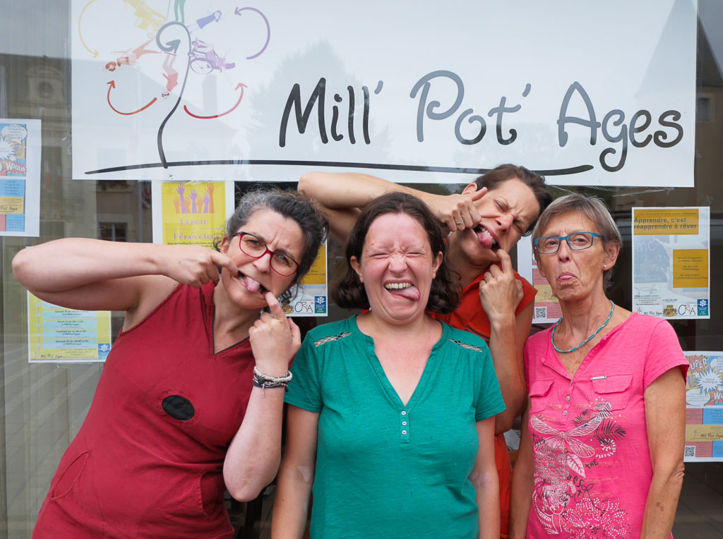 Groupe Mill'Pot'Ages grimaces